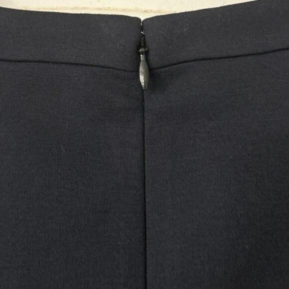 J Crew Black Ponte Knit Stretch Sleeveless Sheath Dress Minimalist Versatile 18 - Picture 11 of 15